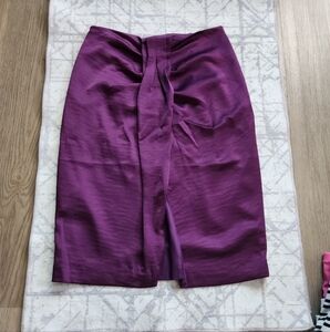 Express Purple Pencil Skirt